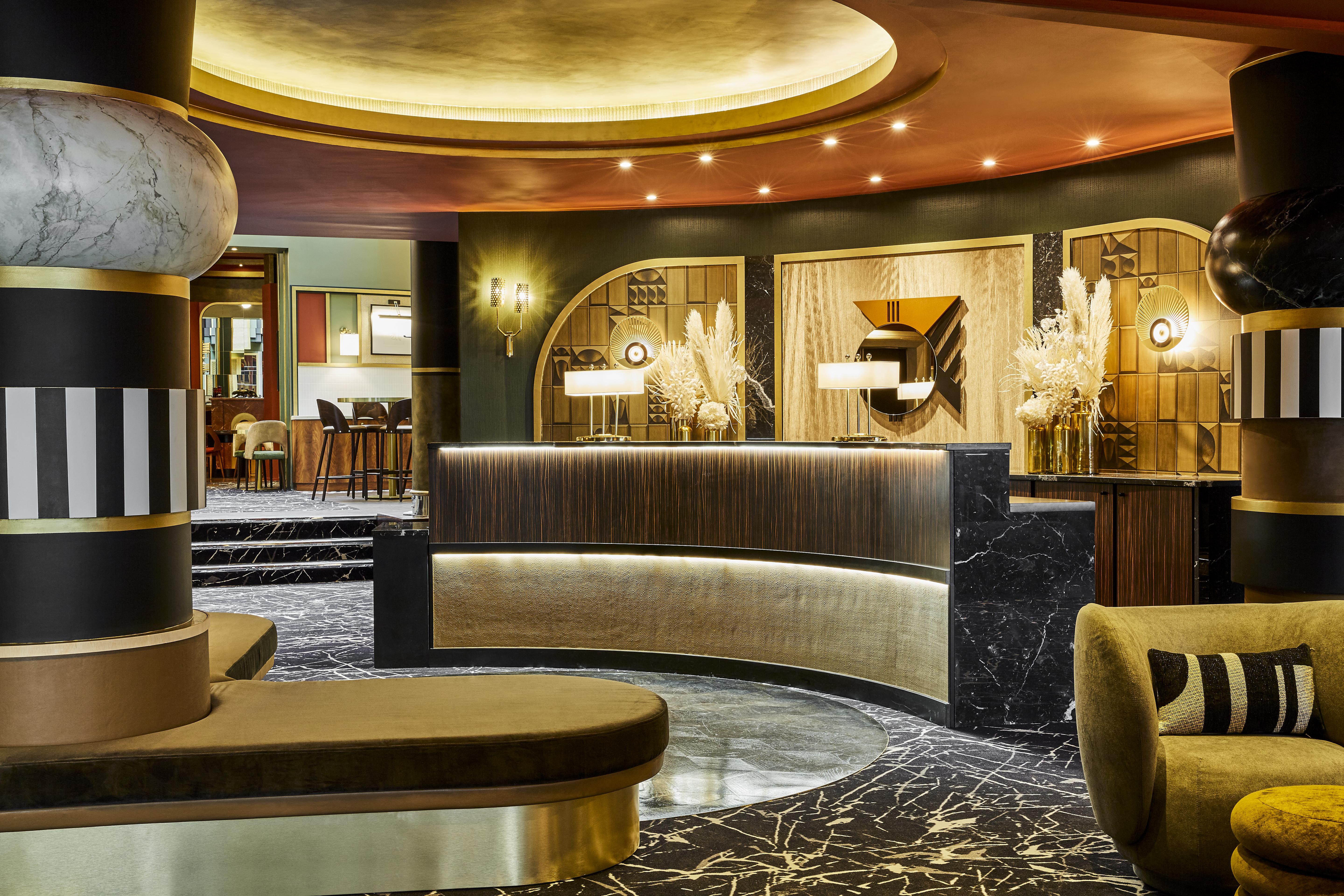 Nest Hotel Paris La Defense - Mgallery Collection פוטו מראה חיצוני תמונה The lobby of the hotel