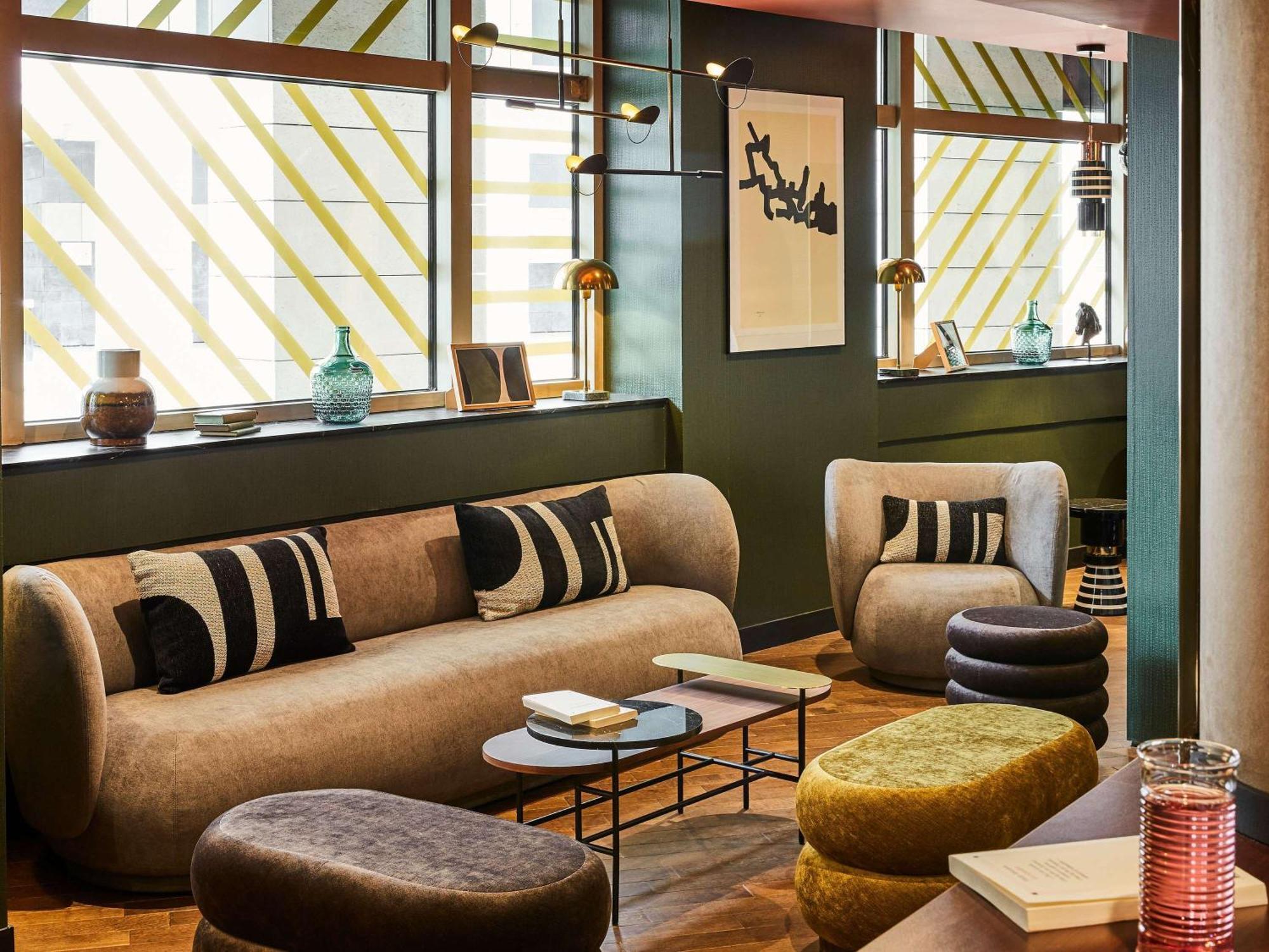 Nest Hotel Paris La Defense - Mgallery Collection פוטו מראה חיצוני תמונה The lounge at the hotel
